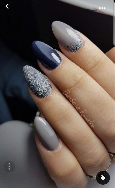 Grey Nail, Fun Nail Colors, January Nails, Van Morrison, Nail Colors Winter, Homecoming Nails Acrylic, Her Nails, Gray Nails, Super Nails