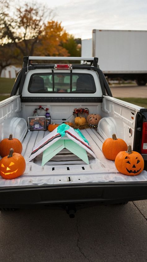 Looking for Trunk or Treat ideas for trucks beds for an easy cheap and DIY Halloween celebration Check out these easy DIY Halloween Disney-themed trunk or treat ideas perfect for a church theme Easy plans and printable football-themed decorations to make your church trunk or treat event a success Church Trunk Or Treat, Church Trunk, Trunk Or Treat Ideas, Cute Disney Characters, Giant Pumpkin, Halloween Disney, Themed Decorations, Spooky Treats, Halloween Bash