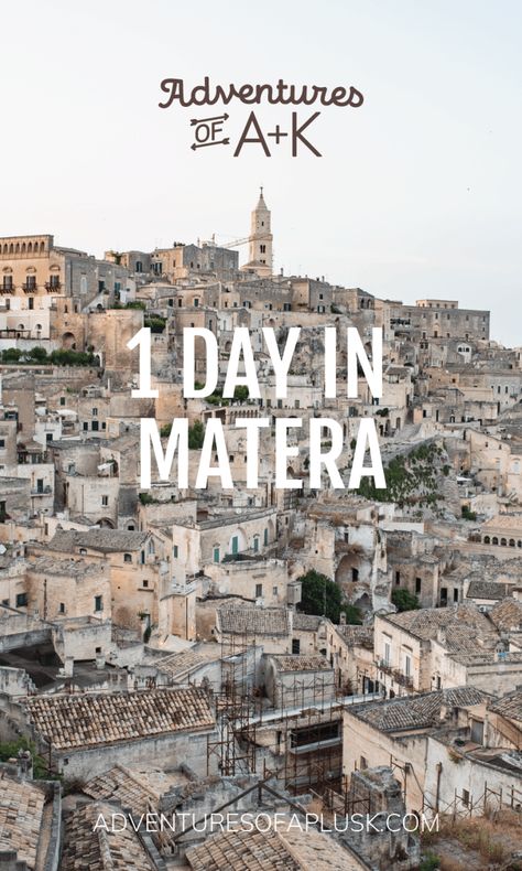 1 Day in Matera: Where to stay, what to eat, & things to do! Matera Photo Ideas, Italy Itenery, Travel Thoughts, Italy Culture, Vacay Ideas, Matera Italy, Europe 2024, Things To Do In Italy, Italy Itinerary