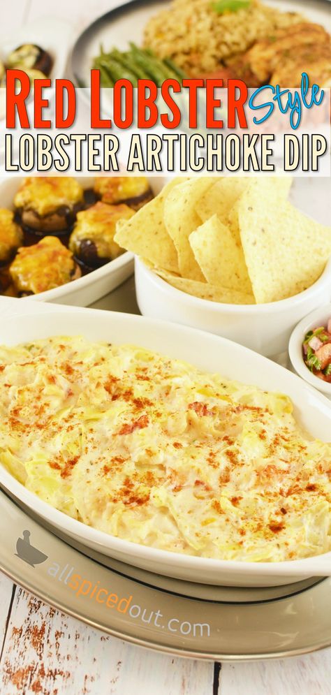 Lobster Artichoke Dip Lobster Artichoke Dip, Recipe Artichoke, Lobster Appetizers, Lobster Dip, Artichoke Dip Easy, Crab And Artichoke Dip, Seafood Dip, Seafood Dinner Recipes, Dip Easy