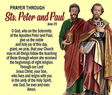 Friar Mario Conte (@FriarMario) on X Feast Of St. Peter And St. Paul, Birthday Wishes For A Friend Messages, Catholic Feast Days, First Sunday Of Advent, Archangel Prayers, Orthodox Prayers, St Peter And Paul, Study Scripture, Saint Peter