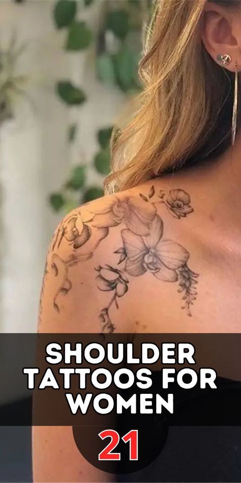 Inner Shoulder Tattoos For Women, Women’s Shoulder And Arm Tattoos, Neck Shoulder Tattoo Women, Women’s Shoulder Tattoos, Inner Shoulder Tattoo, Rose Shoulder Tattoos For Women Unique, Feminine Shoulder Tattoos For Women, Shoulder Tattoos For Women Elegant, Over The Shoulder Tattoo