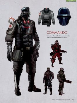 Wolfenstein SS commandos by someone1fy Fallout New Vegas Ncr, Wolfenstein The New Order, Teknologi Futuristik, Ww2 Soldiers, Video Game Genre, Fallout New Vegas, New Order, Alternate History, Fantasy Armor