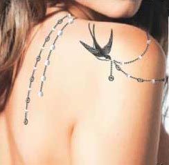 Delicate shoulder tattoo Ladies Tattoos, Jewellery Tattoo, Chanel Tattoo, Lace Shoulder Tattoo, Tattoo Taurus, Jewerly Tattoo, Chandelier Tattoo, Wörter Tattoos, Jewelry Tattoos