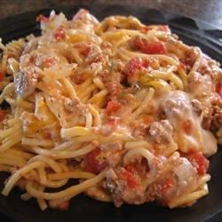 Baked Spaghetti Casserole, Pasta Meals, Simple Pasta, Easy Pasta Dishes, Cream Of Mushroom Soup, Cream Of Mushroom, Baked Spaghetti, Entree Recipes, Pasta Dish