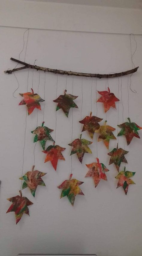 Nature Mural, Natural Decorations, Fall Nature, Autumn Nature, Planter Pots, Preschool, Mural, Pre School, Nature