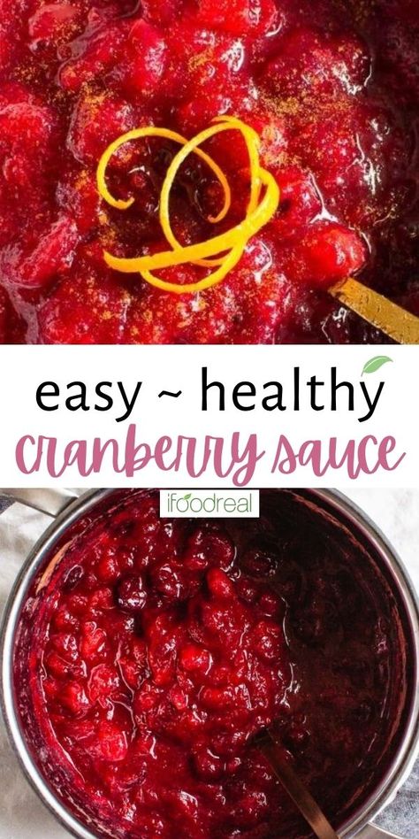 Healthy Cranberry Sauce with 3 simple ingredients and refined sugar is not one of them. Easy and tasty cranberry sauce from scratch. Perfect addition to your Holiday turkey with gravy and mashed potatoes. Healthy Cranberry Sauce, Keto Cranberry Sauce, Turkey With Gravy, Sugar Free Cranberry Sauce, Keto Cranberry, Best Cranberry Sauce, Easy Cranberry Sauce, Canned Cranberry Sauce, Leftover Cranberry Sauce