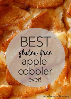 Baked Apples Gluten Free, Healthy Apple Cobbler Recipe, Gf Apple Cobbler Gluten Free, Gf Apple Cobbler, Gluten Free Apple Recipes Easy, Gluten Free Apple Desserts Easy, Apple Cobbler Gluten Free, Gluten Free Apple Desserts, Gluten Free Apple Cobbler