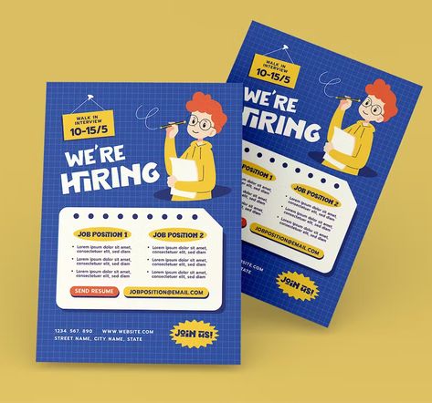 Dp Inspiration, Recruitment Flyer, Cari Kerja, Recruitment Poster Design, Event Poster Design Inspiration, Ppt Ideas, Hiring Flyer, Contest Poster, Hiring Poster