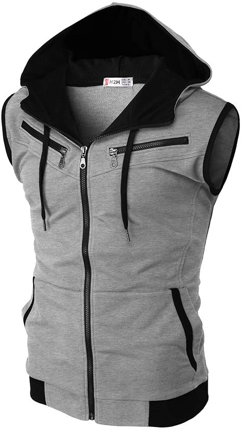 #Mens #Casual #Slim #Fit #Zip-up #Hoodie #Vest #Lightweight #Sleeveless #Hooded #hood Gym Hoodies, Comfortable Hoodies, Casual Blouse Shirts, Gym Hoodie, Tactical Clothing, Hoodie Vest, Hooded Vest, Sleeveless Hoodie, Hooded Sweatshirt Men