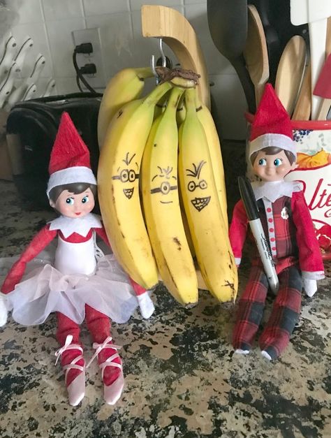 elf on the shelf ideas Elf Ideas Easy, Easy Elf On The Shelf, Shelf Elf, Easy Elf, Elf Antics, Elf Fun, Elf Movie, Girl Elf, Big Board