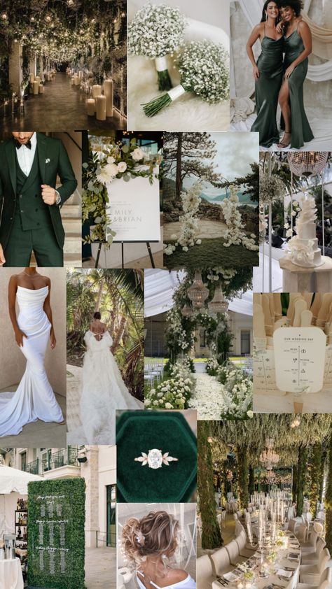 Tiana And Naveen Wedding, Jade Wedding Theme, Princess And The Frog Aesthetic Wedding, Princess And The Frog Wedding Theme Ideas, Silver And Green Wedding, Viridian Wedding, Princess And The Frog Themed Wedding, Princess And The Frog Wedding Theme, Emerald Green And White Wedding