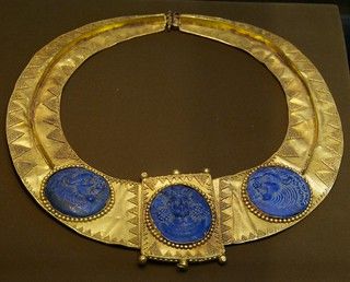 Reza Abbasi, Starověký Egypt, Ancient Jewels, Ancient Jewellery, Lapis Lazuli Jewelry, Historical Jewellery, Art Ancien, Lapis Lazuli Necklace, Medieval Jewelry