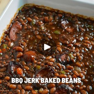 1.1M views · 29K reactions | Side dishes are the most important dishes for holiday meals, right? Let’s bring a good side dish to dinner with these BBQ Jerk Baked Beans! The full recipe can be found in my ebook cookbook The Home Cook, which is now available on my blog at www.royaleeats.com. | Royale Eats | Royale Eats · Original audio Jerk Baked Beans, Bbq Jerk Baked Beans, Holiday Meals, Best Side Dishes, Baked Beans, Side Dish, Holiday Recipes, Side Dishes, My Blog