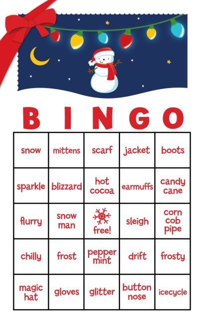 Classroom Christmas Party Ideas: Games BINGO - make a riddle about each item instead of calling it out Classroom Holiday Party, Classroom Christmas Party, Christmas Bingo Game, School Holiday Party, School Christmas Party, Snowman Party, Christmas Bingo, Snowman Family, Holiday Classroom