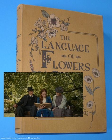 Anne with an E (2017-2019) Language of Flowers Book original TV series prop Language Of Flowers Book, Original Tv Series, The Language Of Flowers, E Flowers, Nerd Problems, Creative Bookmarks, Anne With An E, Book Nerd Problems, Spring Trip