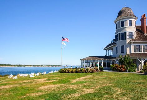 NEWPORT New England Beach House, Best Weekend Getaways, Ocean House, Colonial Architecture, Four Seasons Hotel, Top Hotels, Weekend Trips, 5 Hours, Rhode Island