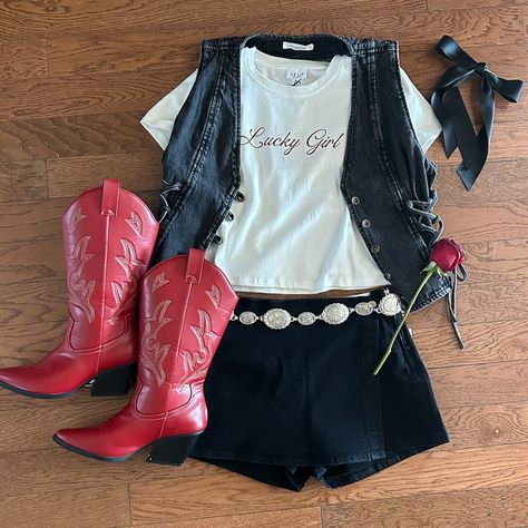 1, 2, 3, 4 or 5? what’s your concert outfit vibe for tonight? we’re feeling like a 5. ❤️ Lucky Girl, Concert Outfit, 1 2 3, Feel Like, Fashion Inspo, Boutique, Concert, Feelings, On Instagram