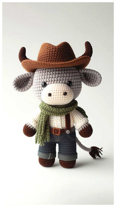 Amigurumi Bull Free Crochet Pattern Longhorn Crochet Pattern Free, Crochet Bull, Crochet Bull Pattern, Crochet Bull Terrier Free Pattern, Amigurumi Bull, Amigurumi Bull Pattern, Crochet Potholder Patterns, Amigurumi Elephant, Potholder Patterns