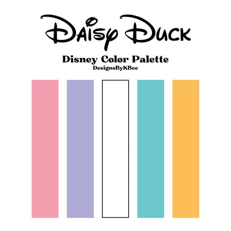 Donald Duck Color Palette, Disney Color Combos, Disney Movie Color Palettes, Disney Characters Color Palette, Disney Character Color Palettes, Disney Color Schemes, Disney Character Color Schemes, Disney Princess Color Palette, Alice In Wonderland Color Palette