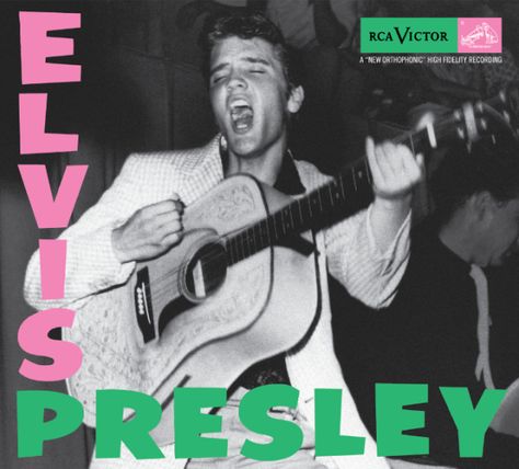 Signature Elvis Presley in 1977 | Song 185: Elvis Presley, “Blue Suede Shoes” (1956) Elvis Presley Albums, Greatest Album Covers, Elvis Presley Songs, The Velvet Underground, Rock Cover, Iconic Album Covers, Andy Williams, Cool Album Covers, Beatles Abbey Road