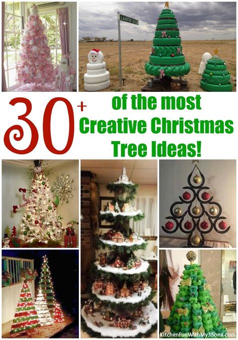 Unicorn Christmas, Outdoor Trees, Kitchen Fun, Creative Christmas Trees, Christmas Hacks, Cool Christmas Trees, Christmas Tree Ideas, Household Tips, Christmas Tree Themes