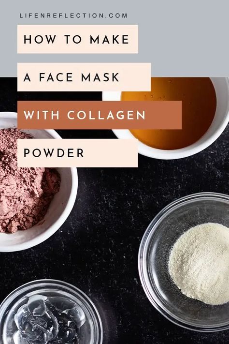 Collagen Face Mask, Aloe Vera Face Wash, Natural Hair Remedies, Collagen Recipes, Homemade Face Cream, Turmeric Face Mask, Collagen Facial, Collagen Mask, Brown Spots On Face