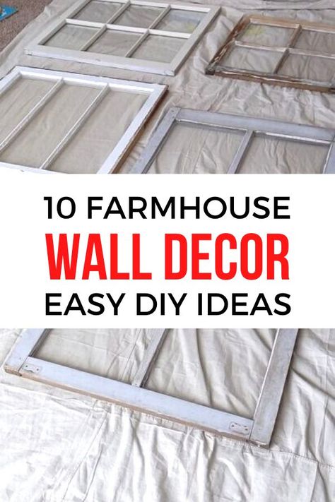 Diy Farmhouse Ideas, Modern Farmhouse Wall Decor, Rustic Patio, Cheap Wall Decor, Kitchen Walls, Classy Decor, House Decor Rustic, Diy Kitchen Decor, Look Expensive