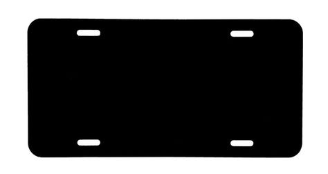 DMSE Wholesale Blank Metal Automotive License Plate Plates Tag for Custom Design Work - 0.025 Thickness/0.5mm - US/Canada Size 12x6 (Black) Black Vehicles, Black Blank, Novelty License Plates, Car Plates, Car License Plate, Plate Holder, Motor Vehicle, License Plate Covers, Framed Gifts