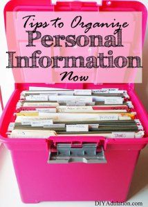 It is so important to organize personal information now. <yoastmark class='yoast-text-mark'><yoastmark class='yoast-text-mark'>You will always know exactly where the information you need is located when you follow these steps.</yoastmark></yoastmark> Paper Clutter Organization, Emergency Binder, Organizing Paperwork, Bill Organization, Paper Clutter, Organisation Hacks, Clutter Organization, Neuer Job, Personal Organizer