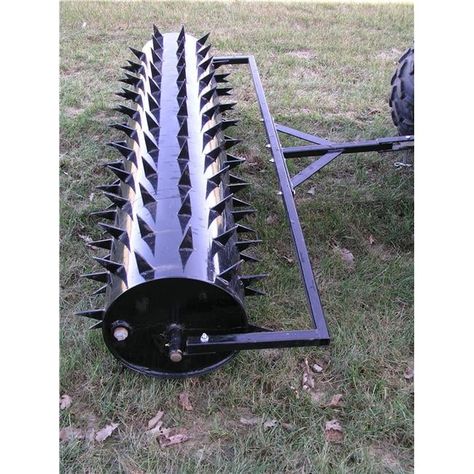 Yard Tuff  60 in. Drum Spike Aerator, Black - Walmart.com Lawn Roller, Lawn Rollers, Best Garden Tools, Tractor Accessories, Tractor Implements, Aerate Lawn, Lawn Tools, Lawn Care Tips, Survival Gardening