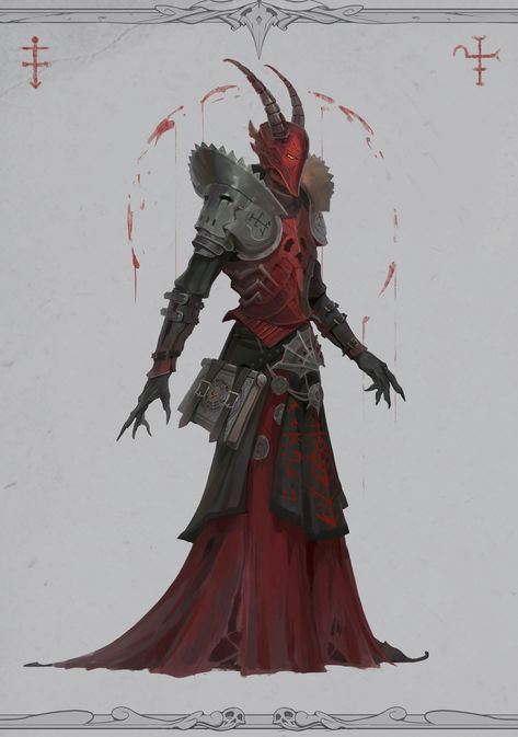 ArtStation - Imp Summoner, Kirill Raskov Summoner Dnd, Dnd Imp, Summoner Character Design, Summoner Art, Demon Dnd, Monsters Rpg, Pathfinder Rpg Characters, Fantasy Demon, Dungeons And Dragons Classes