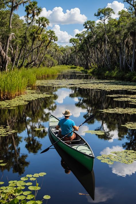 Wild Wetlands: Canoeing and Wildlife Watching in the Florida Everglades Everglades Photography, Florida Everglades, Everglades Florida, Everglades National Park, Calm Waters, Canoe Trip, Tropical Beaches, Secluded Beach, Calm Water