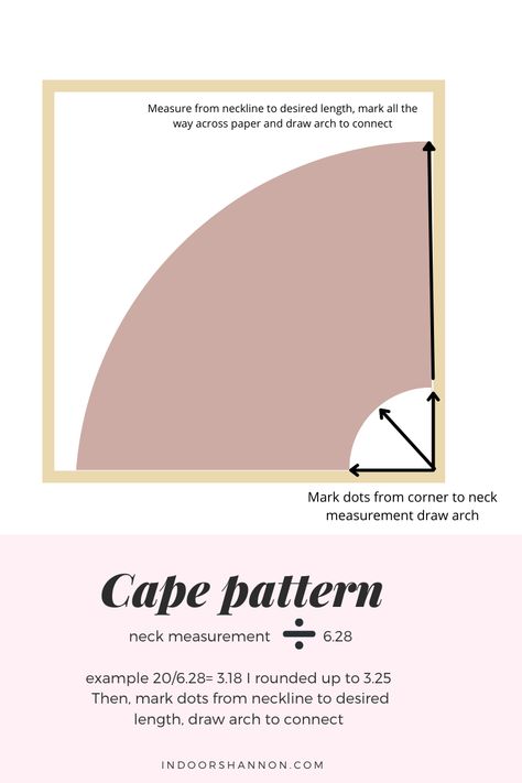 Simple Cape Diy, Diy Cape For Women, Cape Pattern Free, How To Make A Cape, No Sew Cape, Cape Sewing, Cape Tutorial, Poncho Pattern Sewing, Diy Cape