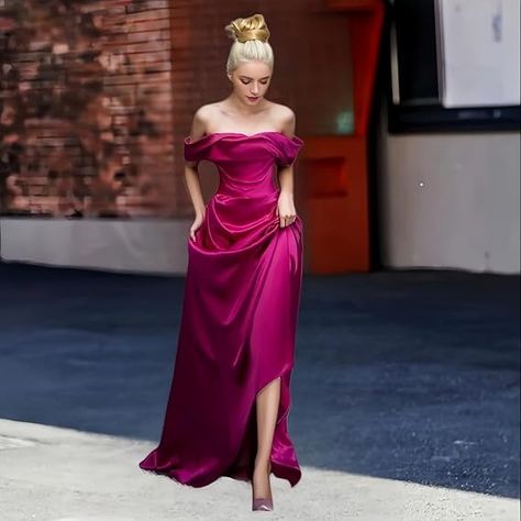 Amazon.com: New One Shoulder A-Row Bridesmaid Dress Ball Party Dress : Clothing, Shoes & Jewelry Ball Party Dress, Ball Party, Badass Style, Ball Dresses, Bridesmaid Dress, Shoes Jewelry, The Row, Party Dress, One Shoulder