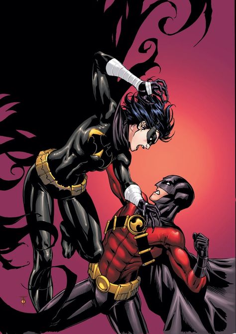 Marcus to comic Art | Red Robin #25 cover art by Marcus To and Ray McCarthy. | Comics Batgirl Cassandra Cain, Tim Drake Red Robin, Robin Tim Drake, Robin Comics, Robin Dc, Cassandra Cain, Red Robin, Batman Universe, Tim Drake