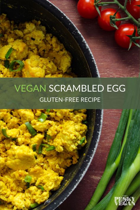 Gluten Free Dairy Free Breakfast, Dairy Free Breakfast Recipes, Scrambled Tofu, Quick Vegan Meals, Vegan Grocery, Dairy Free Breakfasts, Gluten Free Egg Free, Egg Free Recipes, Scrambled Egg