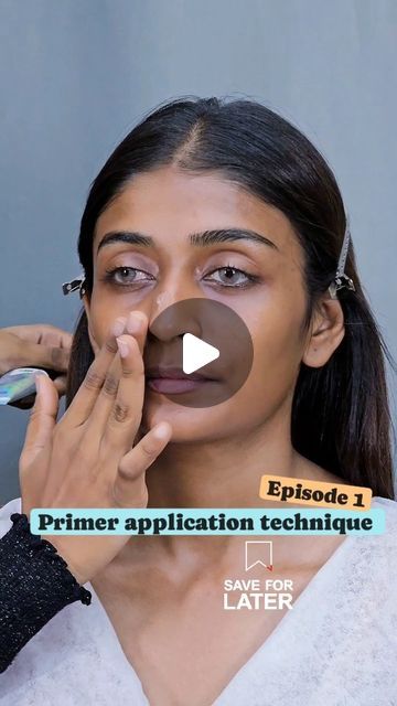 Makeup For Dusky Skin Indian, Dusky Skin Makeup, Pakistani Makeup Tutorial, Office Makeup Tutorial, Primer Application, Indian Skin Makeup, Pakistani Makeup, Dusky Skin, Office Makeup