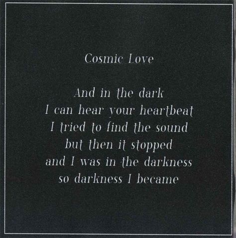 Gothic Stuff, Cosmic Love, Florence And The Machine, Kindred Spirit, Breaking Point, Florence The Machines, A Poem, The Machine, Black Heart