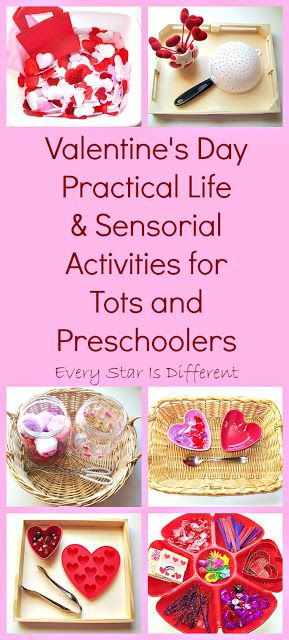 Sensorial Activities, Valentine's Activities, Montessori Crafts, Practical Life Activities, Montessori Lessons, Seasonal Activities, Montessori Practical Life, Montessori Toddler Activities, Valentine's Day Crafts For Kids