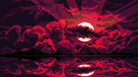 #Artistic Pixel Art #1080P #wallpaper #hdwallpaper #desktop Pixel Art Gif, Dark Background Wallpaper, Wallpaper Notebook, Vaporwave Wallpaper, Pixel Art Background, Laptop Wallpaper Desktop Wallpapers, Arte 8 Bits, Computer Wallpaper Desktop Wallpapers, Desktop Wallpaper Art