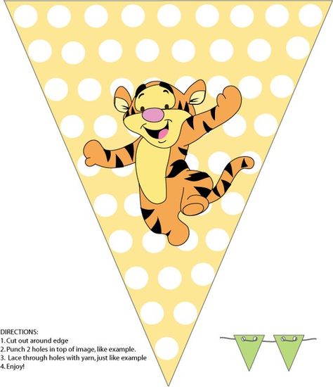 Banner Pooh Bebe, Winnie The Pooh Cake, Pooh Party, Winnie The Pooh Honey, Winnie The Pooh Themes, Winnie The Pooh Birthday, Printable Ideas, Kids Birthday Themes, Pooh Baby