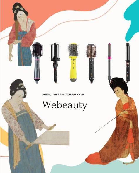 Inspired by the Tang Dynasty's depiction of dopamine dressing, Webeauty's hair tools can help you create your own modern take on this ancient Chinese trend. Our high-speed and low-speed hot air combs, hair dryers, and curling wands come in a range of colors designed to stimulate your dopamine production. 🌸💄 #Webeauty #DopamineDressing #HairTools #TangDynasty Beauty Makeup Products, Curling Wands, Dopamine Dressing, Beauty Brushes, Tang Dynasty, Hair Dryers, Colorful Life, Being Good, Wand Curls