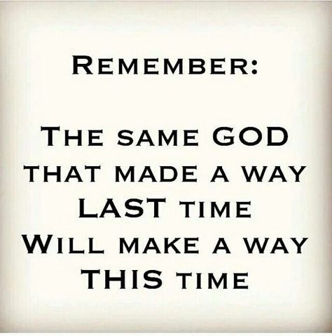 The same God that made a way last time will make a way this time. Money Manifestation, Jesus Christus, Prayer Quotes, Verse Quotes, Bible Verses Quotes, Quotes About God, A Quote, Words Of Encouragement, Trust God