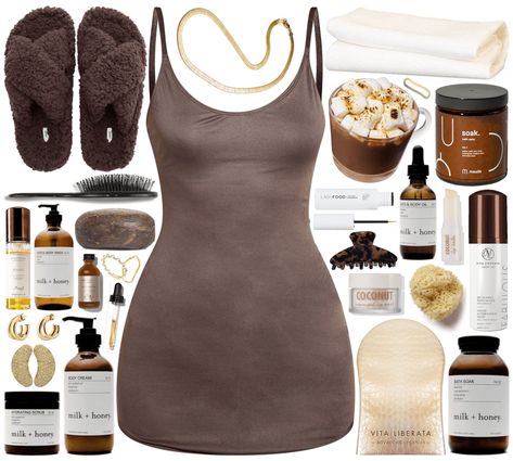 Slipper Outfit, Honey Bath, Beautiful Photoshoot Ideas, Cute Lazy Outfits, Milk Honey, Lazy Outfits, Lazy Day Outfits, Chill Outfits, Cute Comfy Outfits