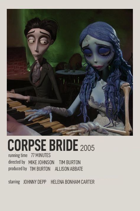 Quote Movie, The Corpse Bride, Indie Movie Posters, Film Polaroid, Film Vintage, Iconic Movie Posters, Movie Card, Girly Movies, Film Posters Minimalist