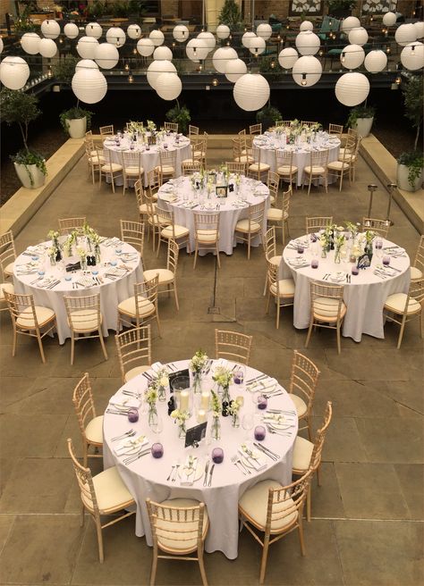 White Decor Wedding Receptions, Terrace Decor For Engagement, Roof Engagement Decoration, Terrace Decor For Wedding, Roof Wedding Decoration, Devonshire Terrace Wedding, Terrace Engagement Decoration, Terrace Wedding Decor, Anniversary Event Decor