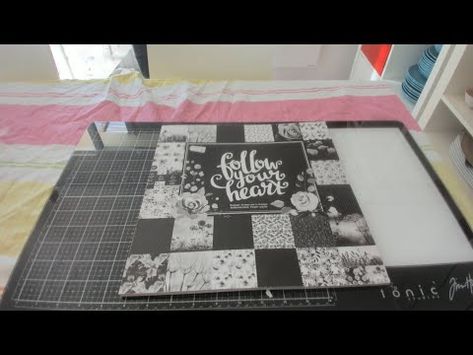 (287) TUTO ALBUM ACTION FACILE , SUIS TON COEUR, SCRAPBOOKING - YouTube Scrapbooking Action, Album Photo Scrapbooking, Mini Albums Scrap, Scrap Album, Album Scrapbooking, Scrapbooking Album, Photo Album Scrapbooking, Scrapbook Albums, Mini Album