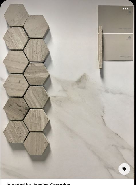 Greige Kitchen Backsplash Tile, Greige Master Bath, Greige Shower Tile Ideas, Shower Pan Tile Ideas, Greige Bathroom Tile, Greige Tile, Requisite Gray, Greige Bathroom, Vintage Bathroom Tile