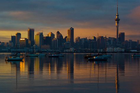 Good morning Auckland City, New Zealand Auckland Skyline, New Zealand City, New Zealand Photography, New Zealand Cities, North Island New Zealand, Island Wallpaper, City Artwork, New Zealand Landscape, Auckland Nz